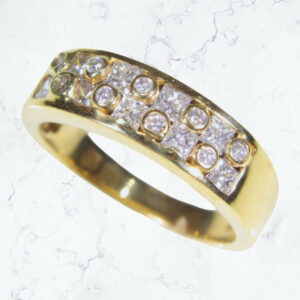 Don's Deals at The Showroom - 14ky Yellow Gold 1ct TDW Diamond Band
