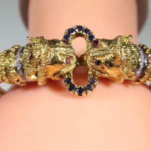 Amazing Estate Jewelry Deals at The Showroom - 18ky Chimera Bracelet